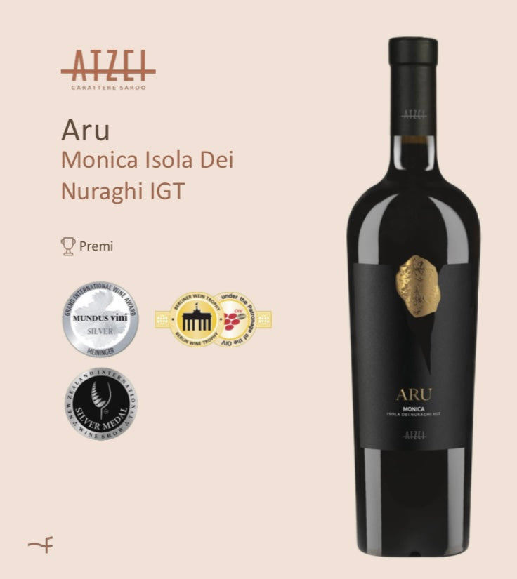 SARAGAT ATZEI ARU MONICA ISLAND OF NURAGHI FANTINI WINES