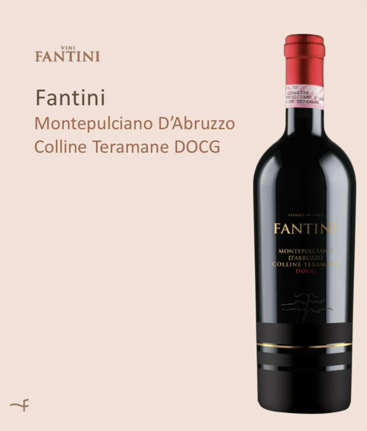 FANTINI COLLINE TERAMANE DOCG MONTEPULCIANO D'ABRUZZO