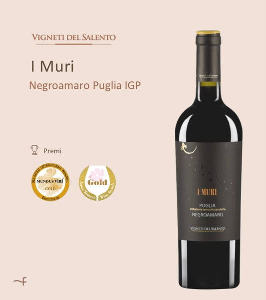 SALENTO VINEYARDS I MURI NEGROAMARO PUGLIA FANTINI WINES