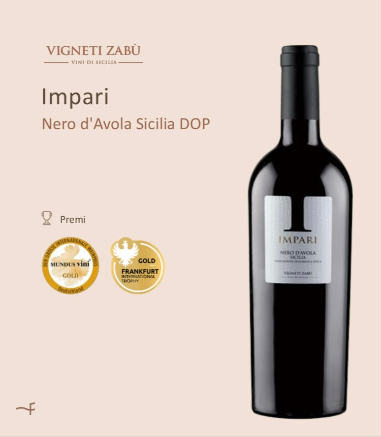 ZABU IMPARI NERO D'AVOLA FANTINI WINES VINEYARDS