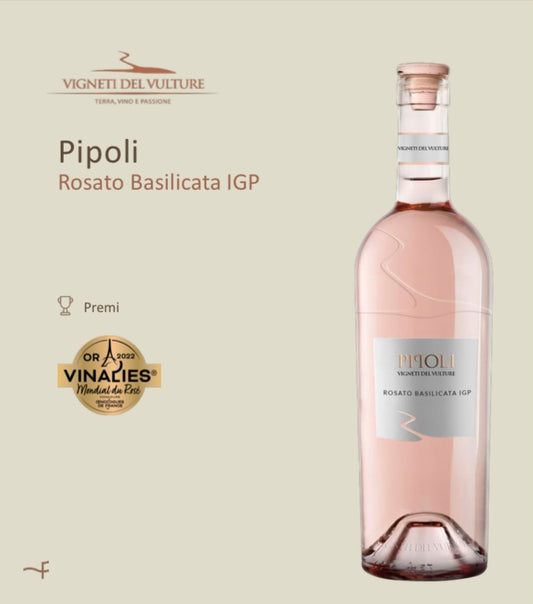 VIGNETI DEL VULTURE PIPOLI ROSATO BASILICATA