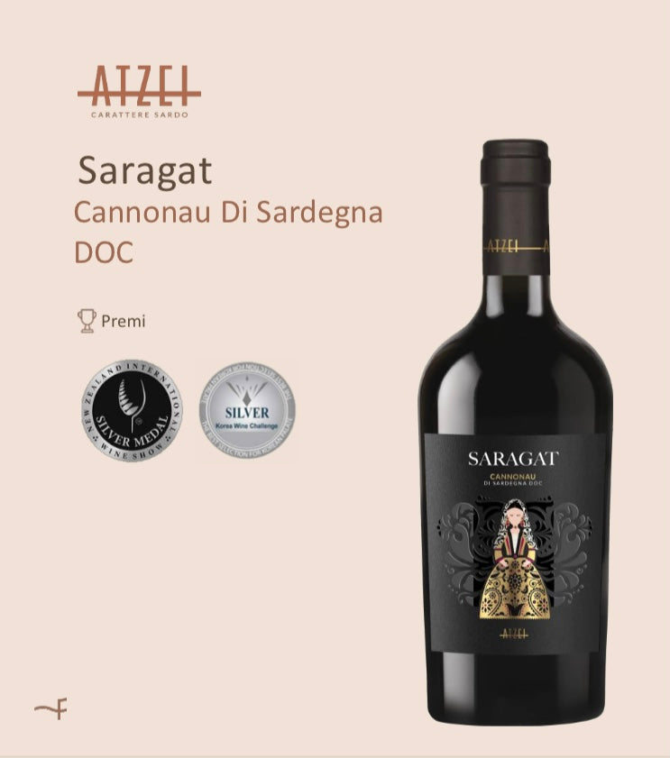 SARAGAT ATZEI CANNONAU DI SARDINIA FANTINI WINES